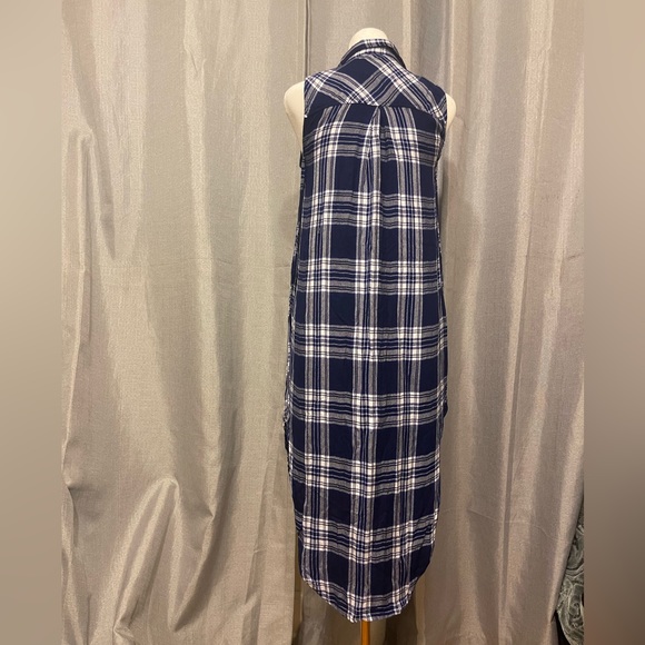 RAILS JORDYN Button Down High Low tunic size XS - Picture 6 of 12